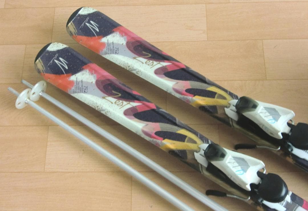 ■■送料無料■ELAN■女性用スキーセット■板152靴25-25.5■WAX済■