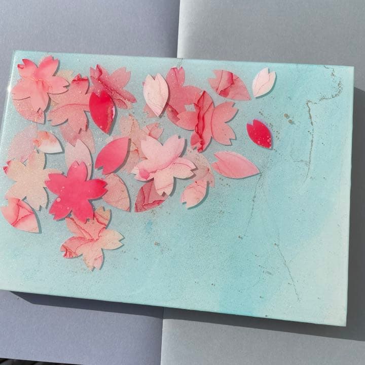 アルコールインクアート（インテリアパネル）