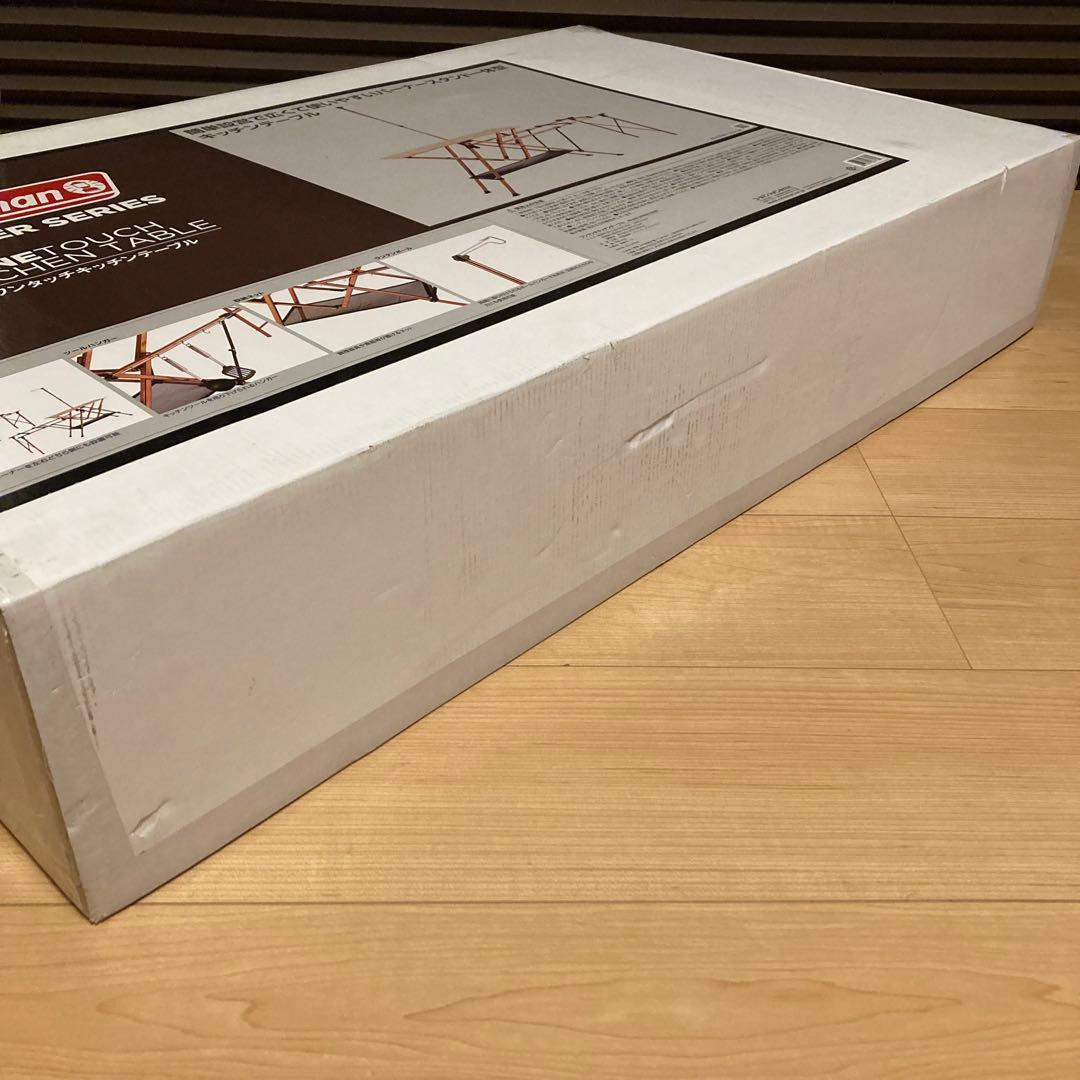 新品 Coleman コールマン マスターシリーズ ワンタッチキッチンテーブル
