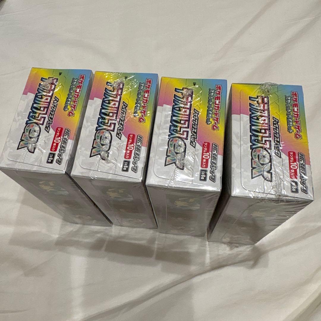 テラスタルフェスex 4box シュリンク付き　ポケモンカード　ポケカ