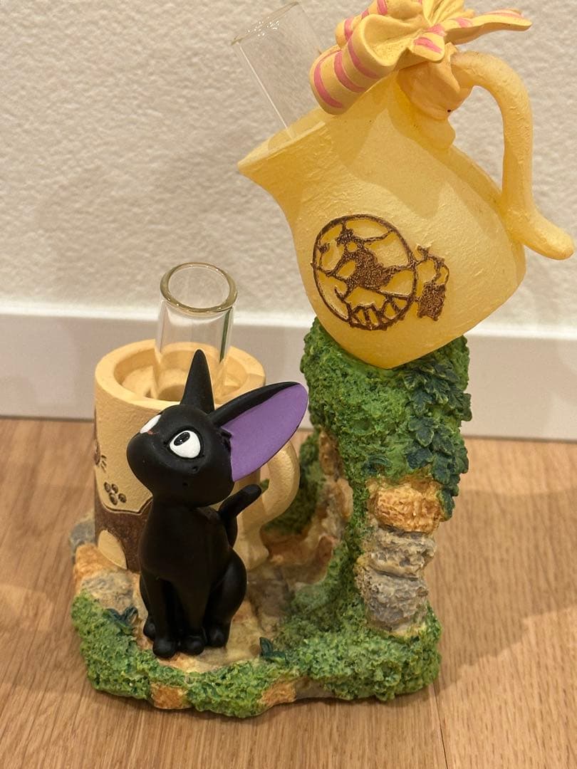 魔女の宅急便　ジジ　一輪挿し　二輪挿し　スタジオジブリ