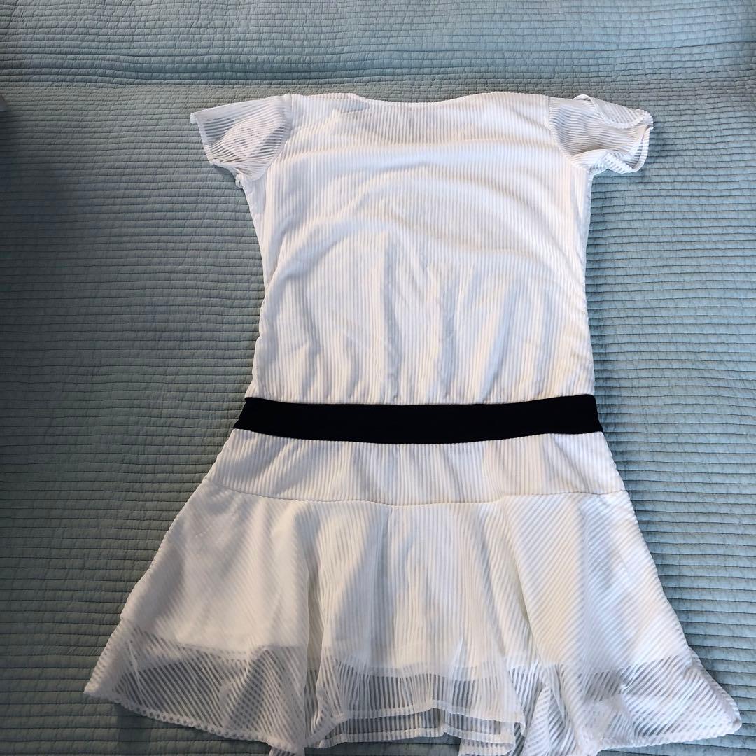 FILA 新品　白　ワンピ