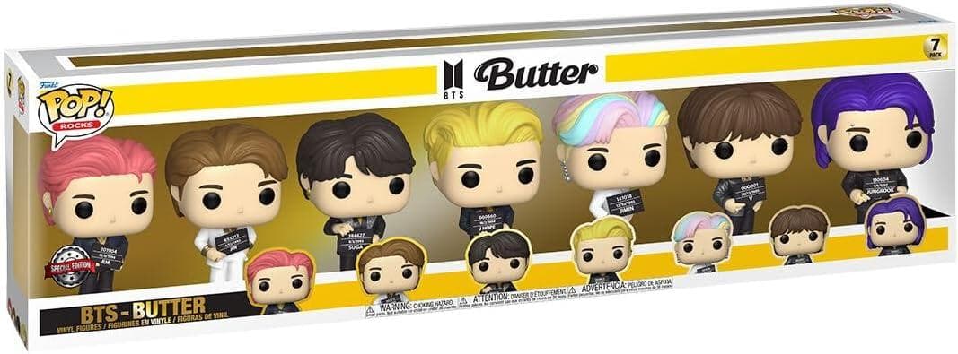 A098　Funko POP! BTS Butter フィギュア 7個セット