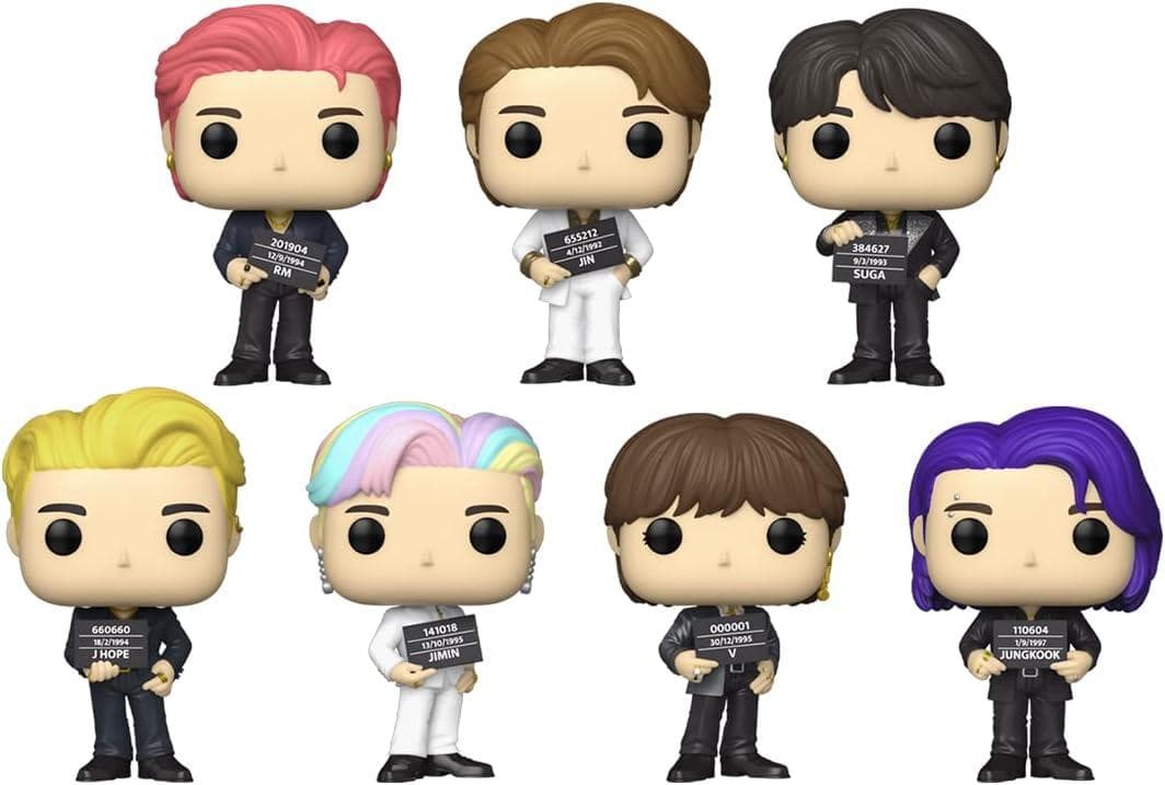 A098　Funko POP! BTS Butter フィギュア 7個セット
