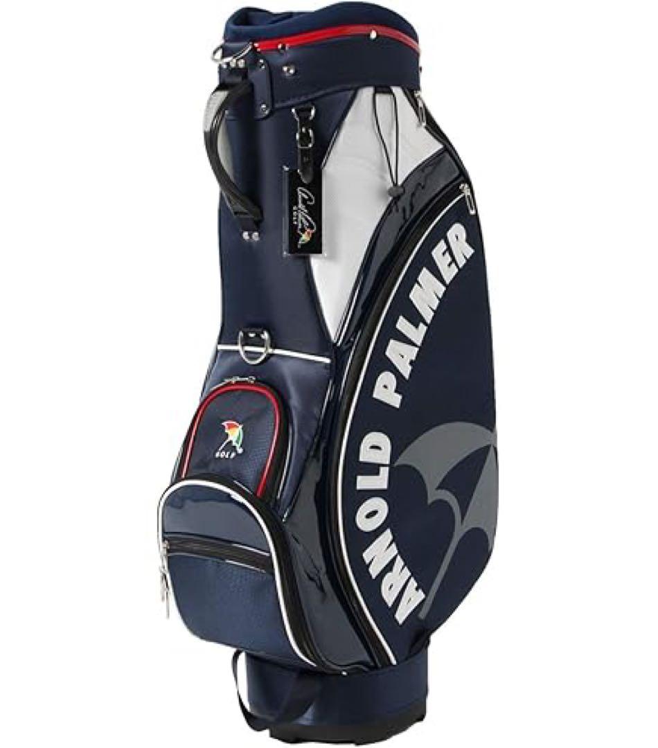ほぼ新品　ARNOLD PALMER ネイビー ゴルフバッグ