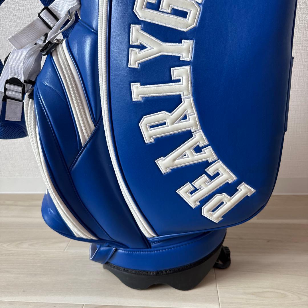 パーリーゲイツ　キャディ バッグ　ショルダー式　スタンド式　軽量　ブルー