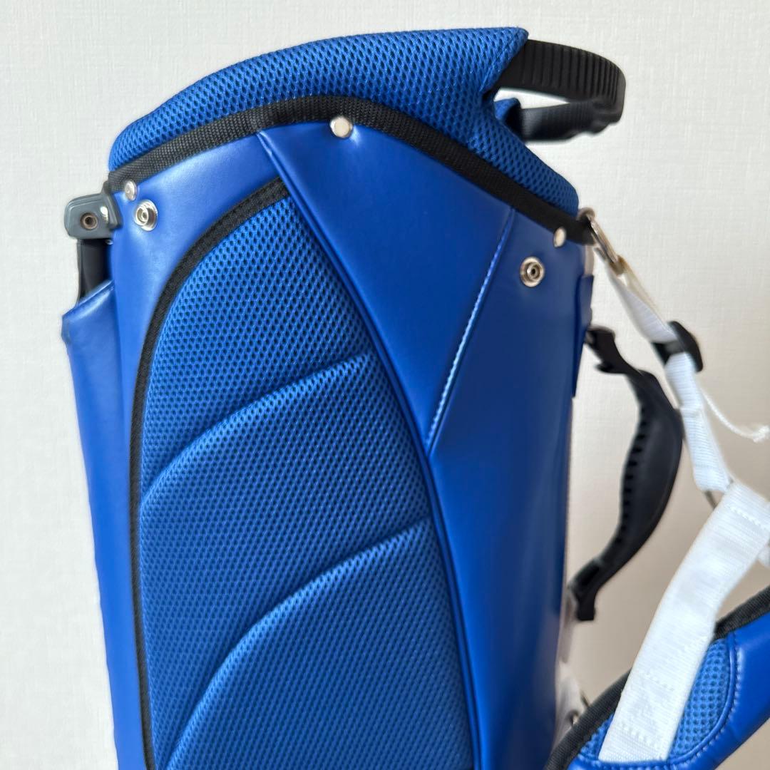 パーリーゲイツ　キャディ バッグ　ショルダー式　スタンド式　軽量　ブルー