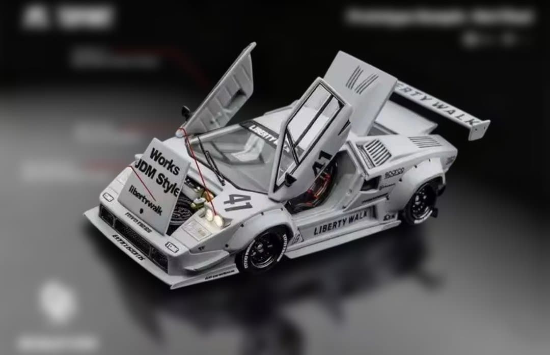 TopArt LBWKランボルギーニカウンタック（Combat Gray）