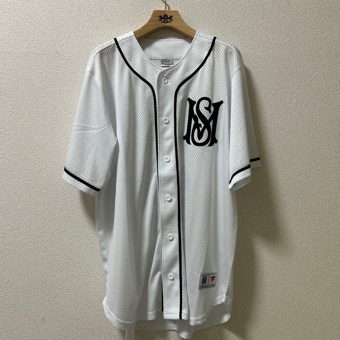 浜崎あゆみ　ベースボールシャツ　ホワイト　Lサイズ