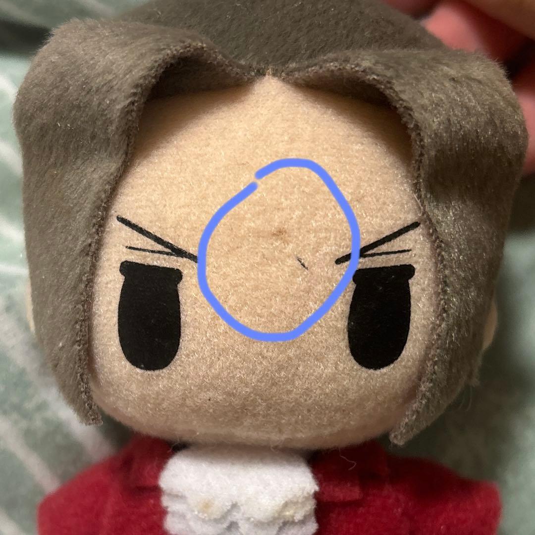 【傷あり】逆転裁判 マスコット ぬいぐるみ プライズ セット