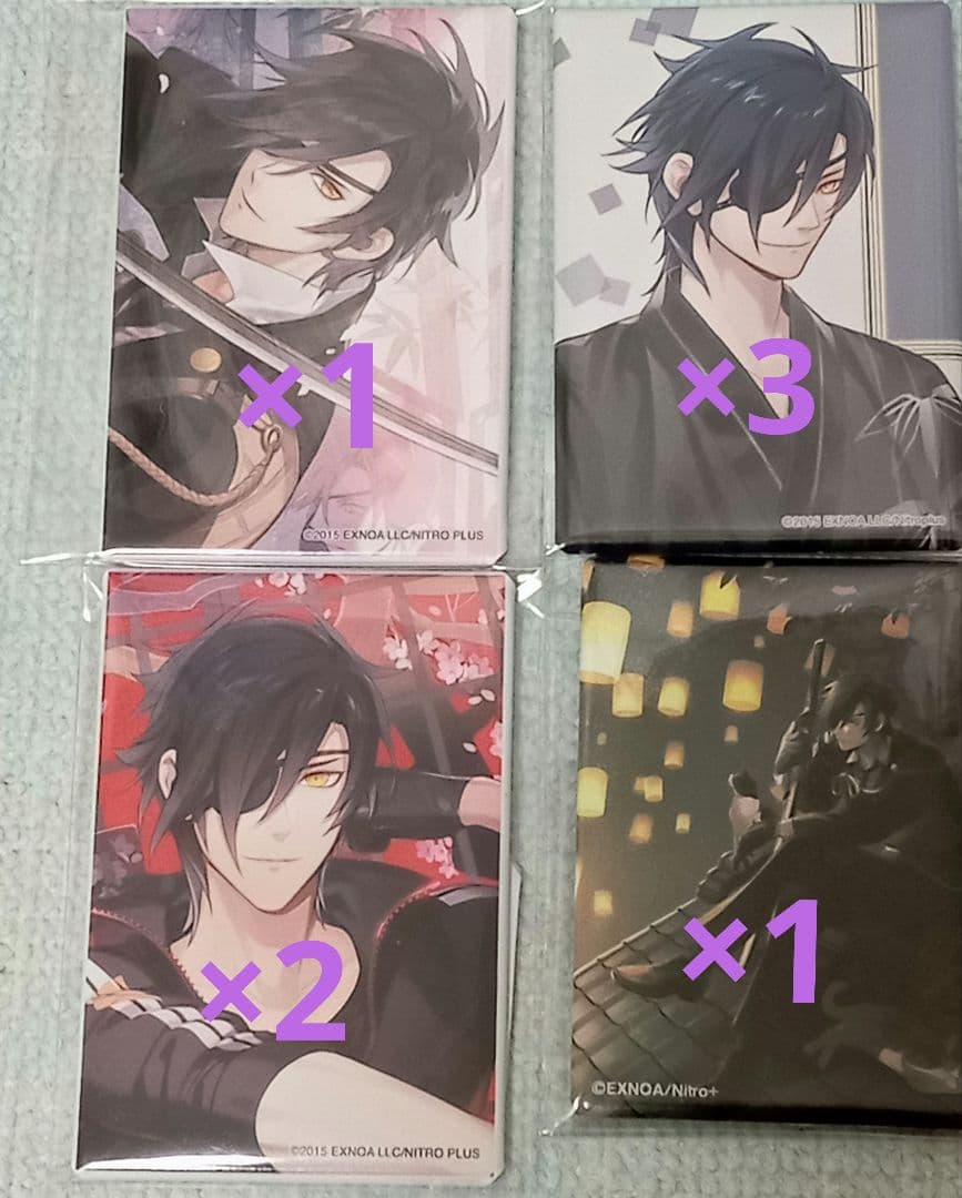 刀剣乱舞 燭台切光忠 缶バッジセット