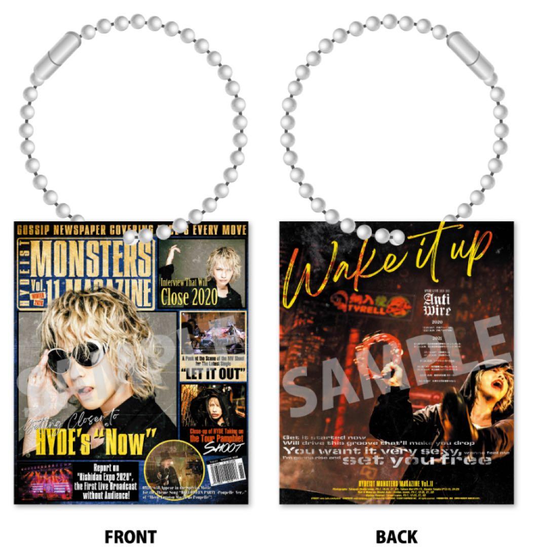 HYDE 会報　アクリルキーホルダー　全10種　コンプリートセット