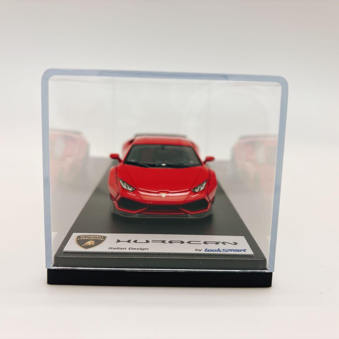✨美品✨ LookSmart 1/43 ランボルギーニ ウラカン レッド 箱付き