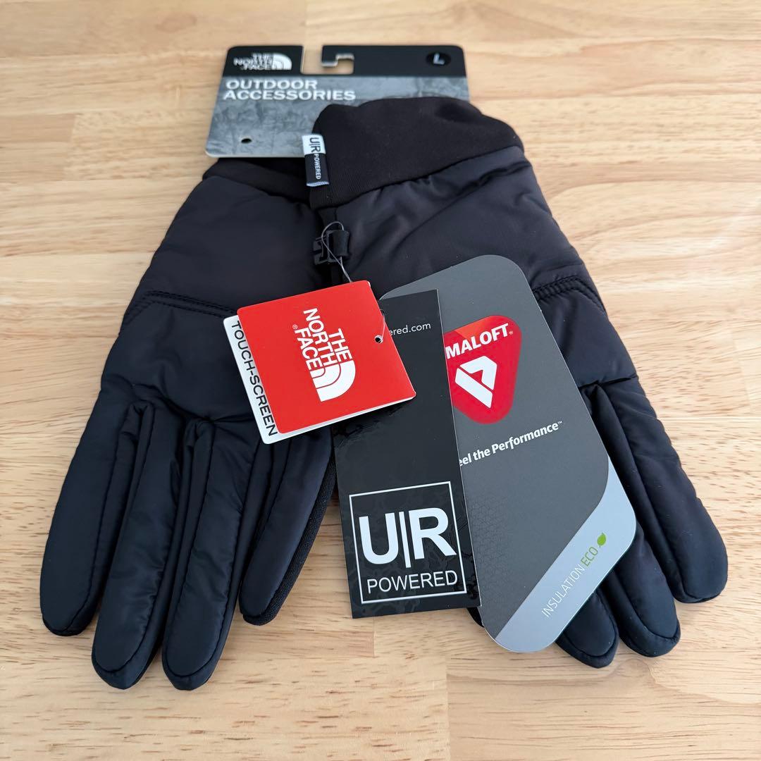 TNF NUPTSE ETIP GLOVE サイズ L カラー ブラック