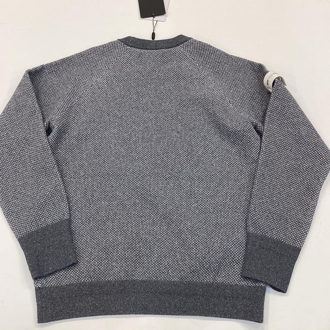 BRIEFING 新品　BIRDS EYE LOGO CREWNECK KNIT