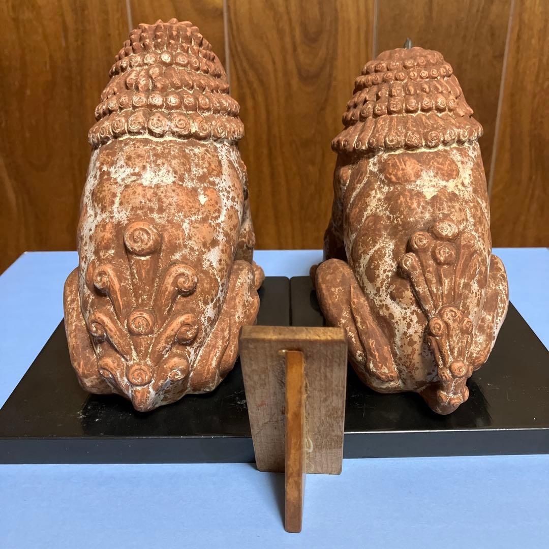 宗像狛犬　陶器製