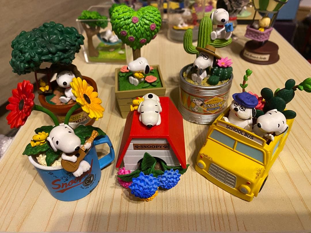 スヌーピー リーメント グリーンデイズ 全6種 コンプ