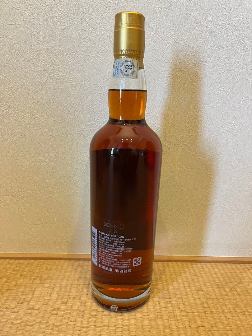 ウイスキー KAVALAN PORT OAK 700ml 43%