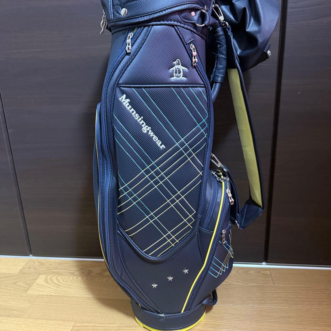 Munsingwear ゴルフバッグ ゴルフバッグ ネイビー