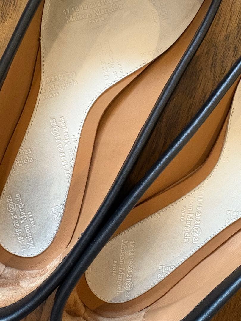 Maison Margiela 足袋バレエシューズ ブラック　37