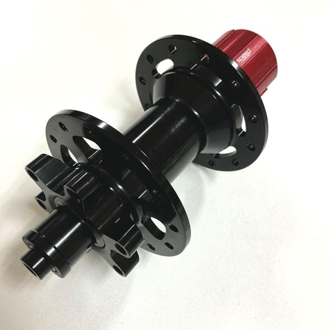 ディスクハブ 100/135mm　ブラック　シマノ11速用　超軽量　未使用新品