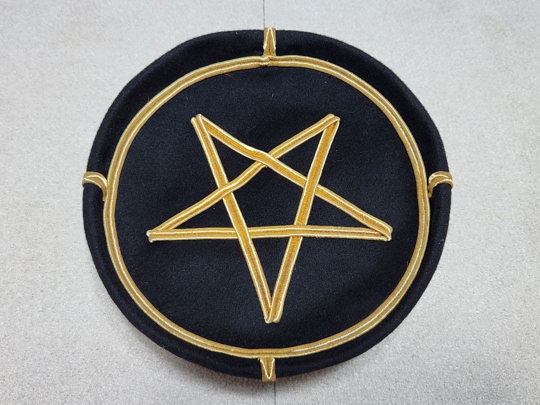 歴史資料 大日本帝国陸軍 大礼帽 制帽 旧日本軍 帽子 軍帽 五芒星