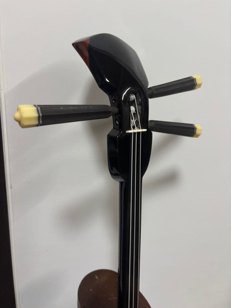 沖縄三線　昔三線　八重山黒木　486グラム