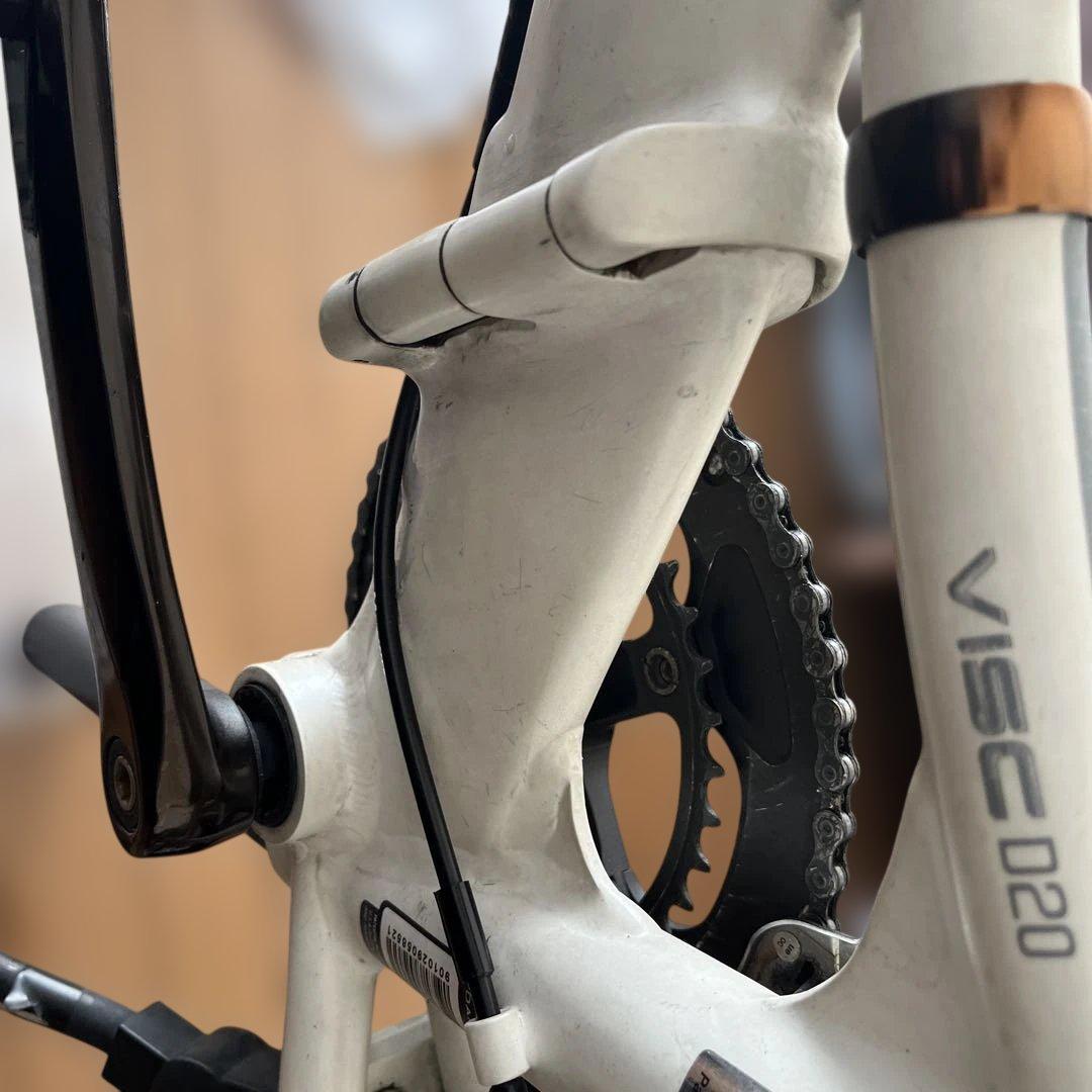 DAHON VISC D20折りたたみ自転車 ホワイト