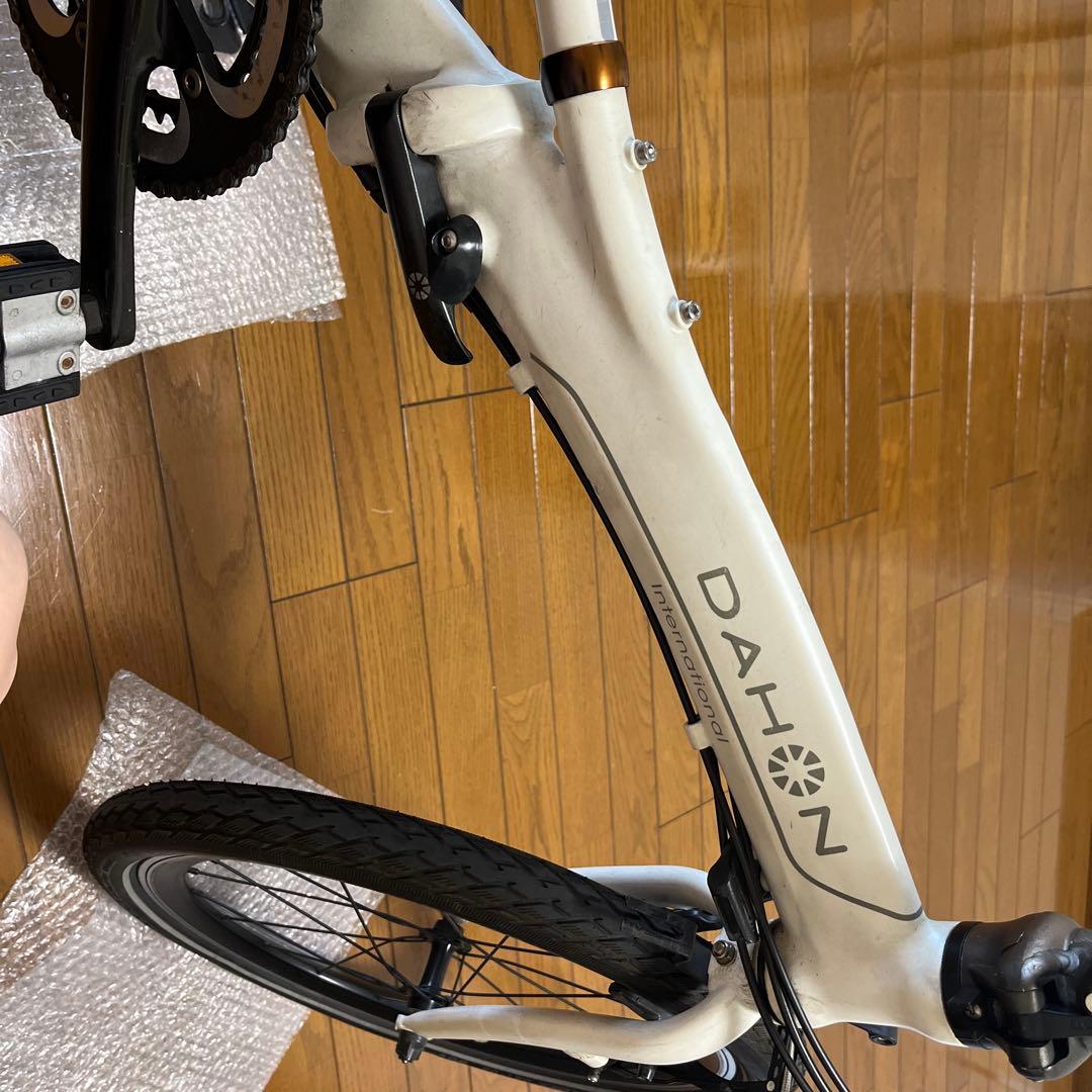 DAHON VISC D20折りたたみ自転車 ホワイト