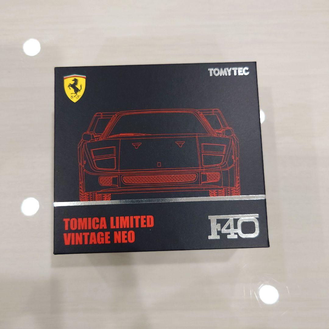 トミカリミテッドヴィンテージNEO フェラーリF40 赤 1/64