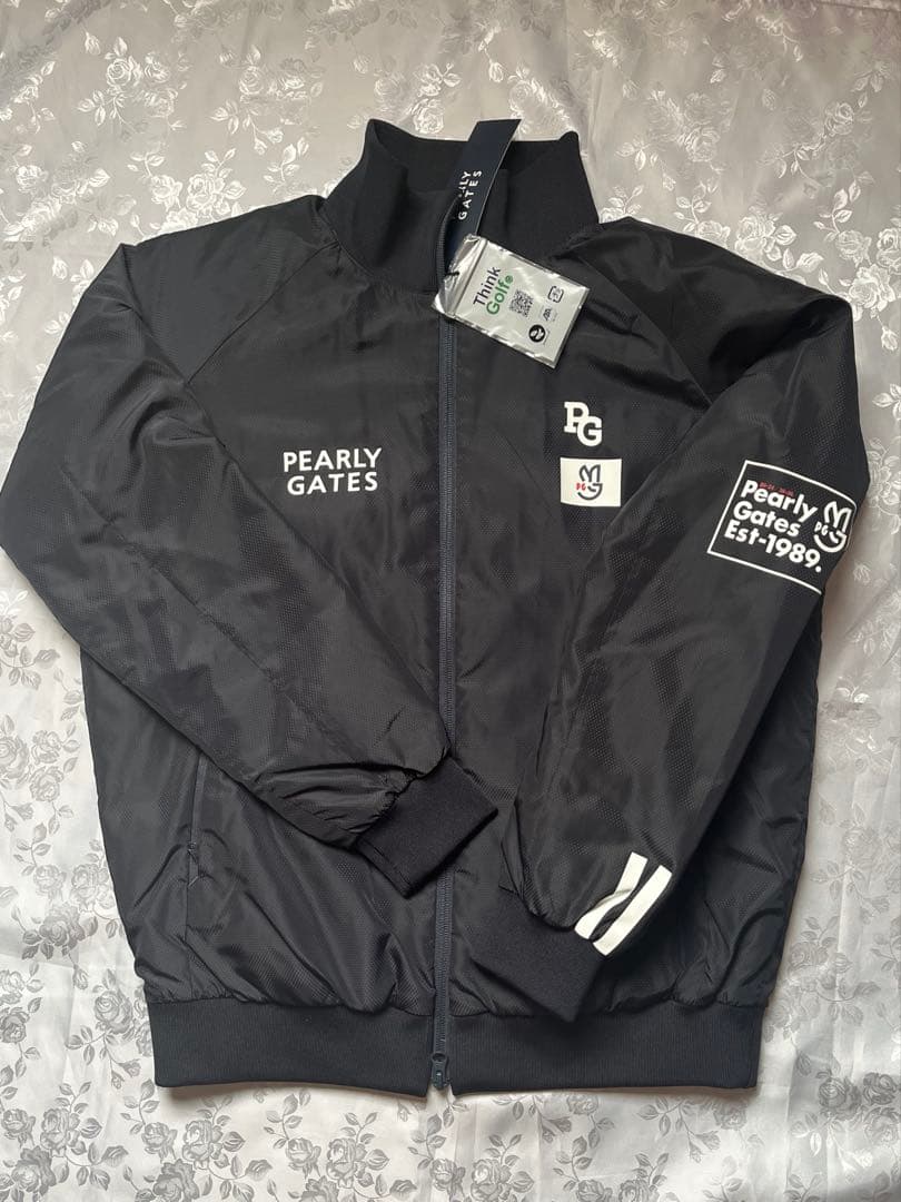PEARLY GATES フルジップジャケット ブラック