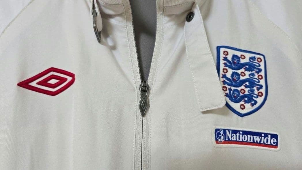 上下セット♪　イングランド代表　セットアップ　ジャケット　ジャージ　アンブロ