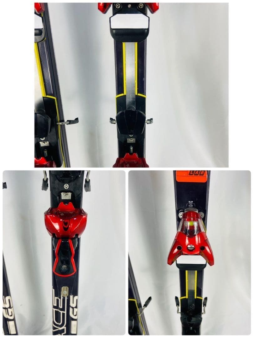 【良品】SALOMON RACE GS 186cm スキー板 ビンディング付き