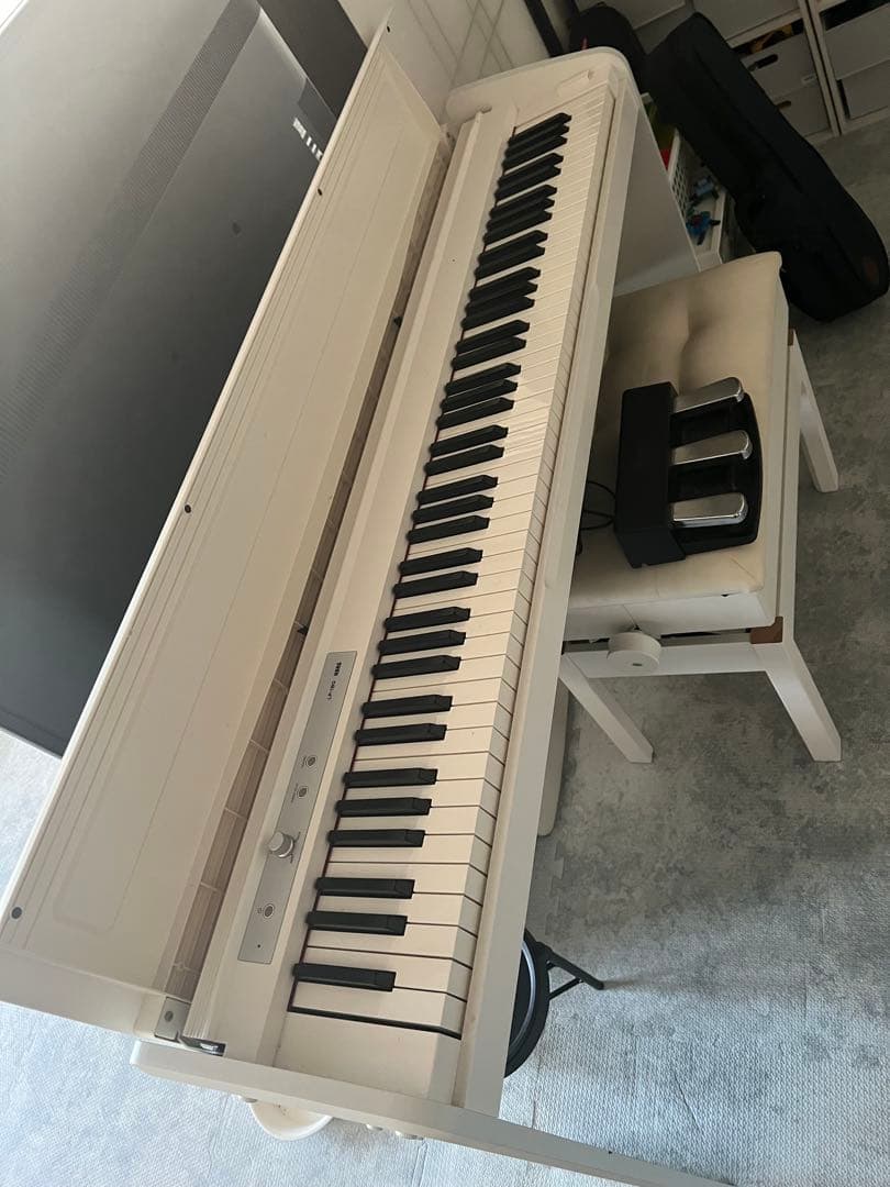 KORG LP-180 ホワイト 電子ピアノ➕椅子付