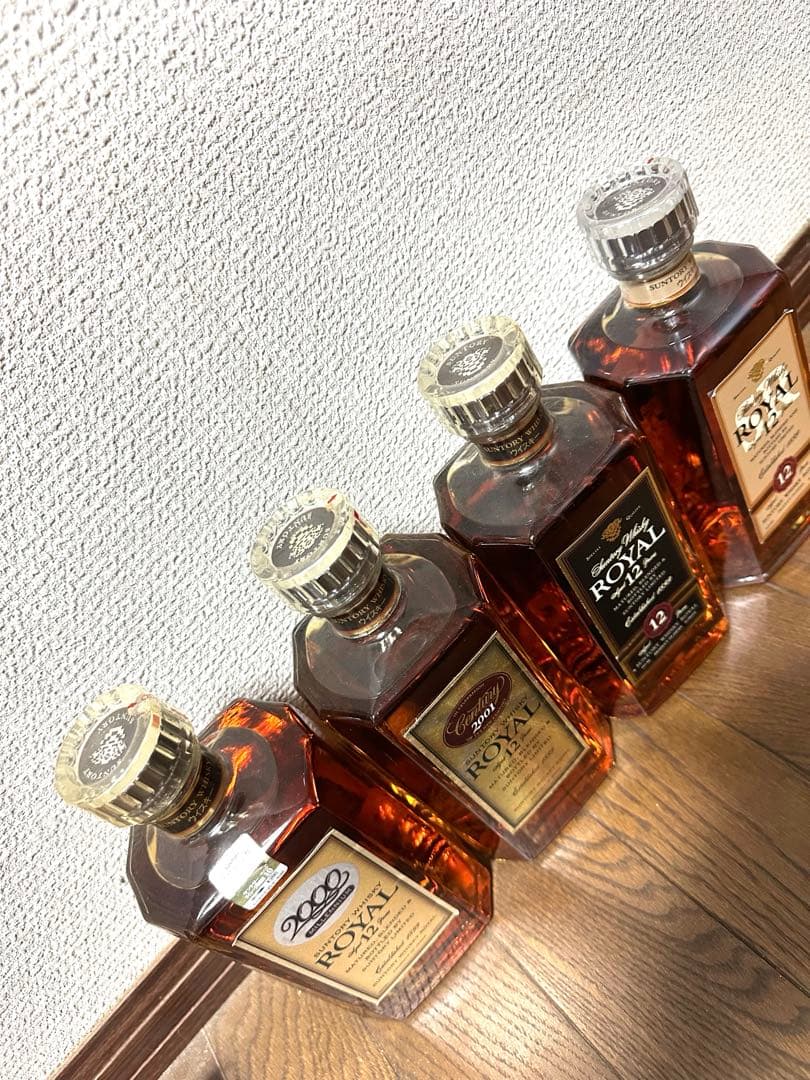 お値下げしました【終売品】ローヤル12年4本