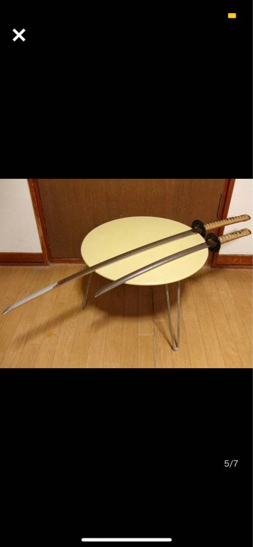 模造刀 台座付き - 日本刀