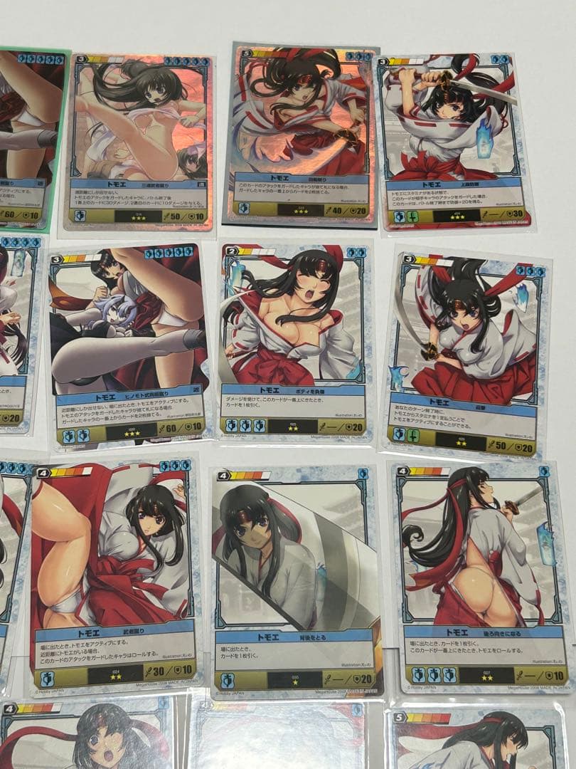 クイーンズブレイド　ザ・デュエル　トモエ　まとめ売りセット