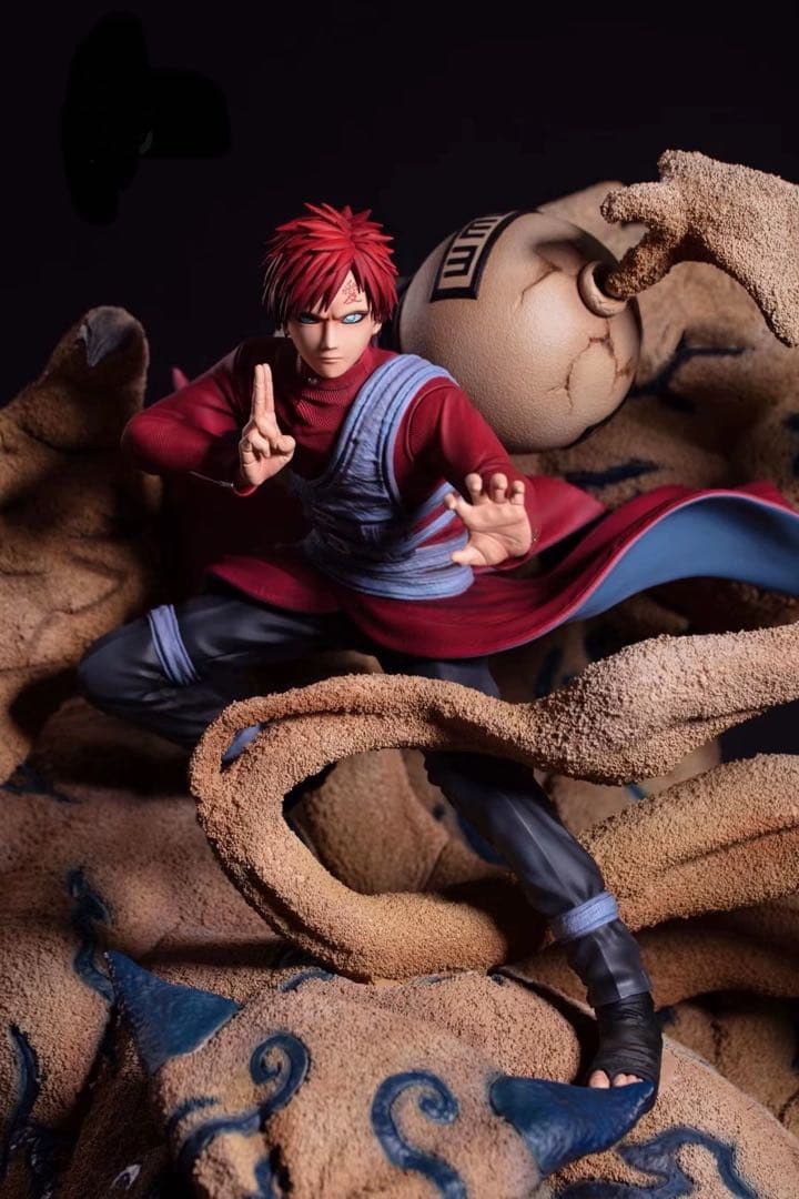 【新品】ナルト NARUTO 我愛羅 守鶴 フィギュア ガレージキット