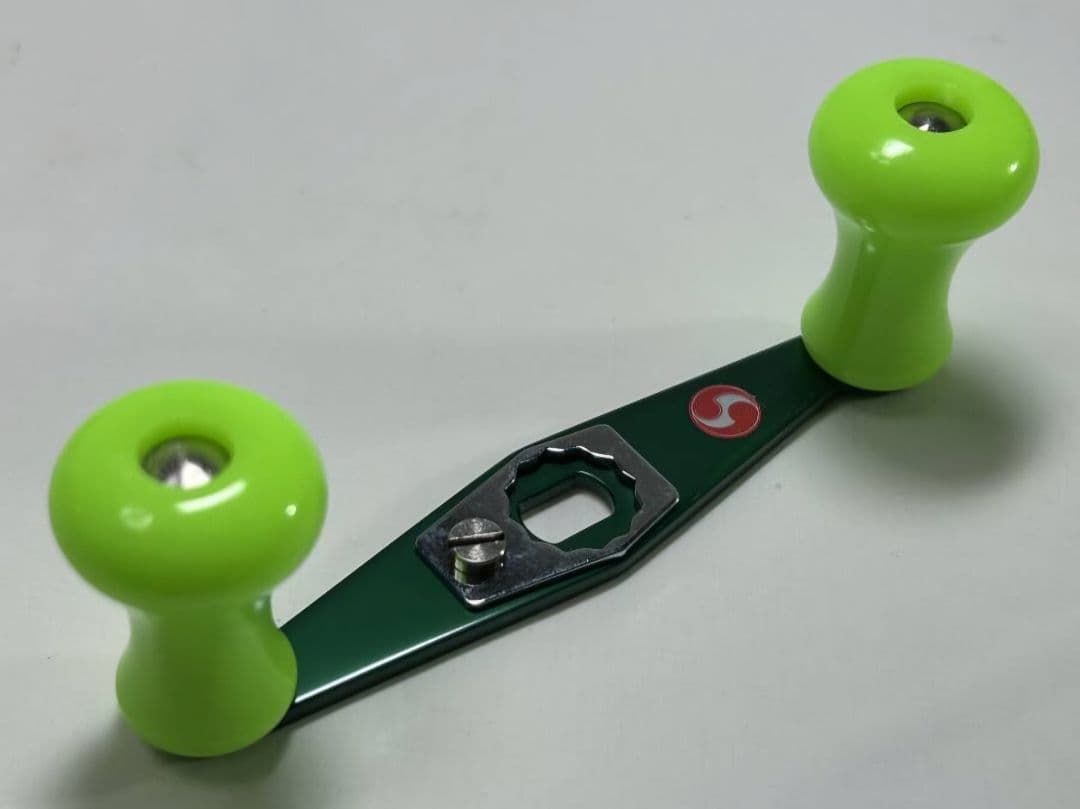 Abu ambassadeur 2500C　グリーン　サイモンシモムラ　ハンドル