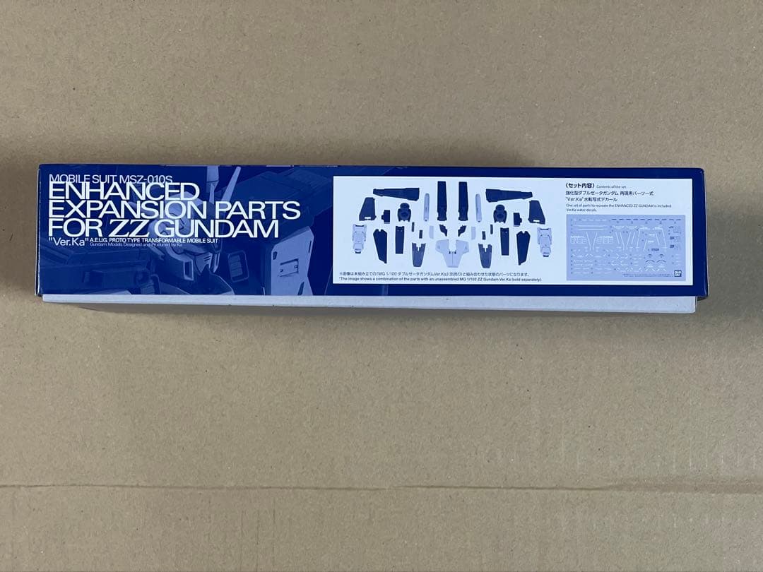 MG ダブルゼータガンダムVer．Kaプレミアムデカール付属