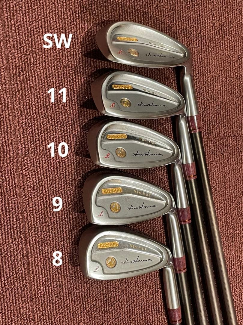 【美品】HONMA LB-606 レディース アイアン9本セット