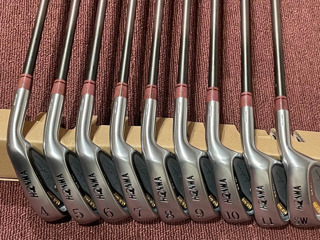 【美品】HONMA LB-606 レディース アイアン9本セット