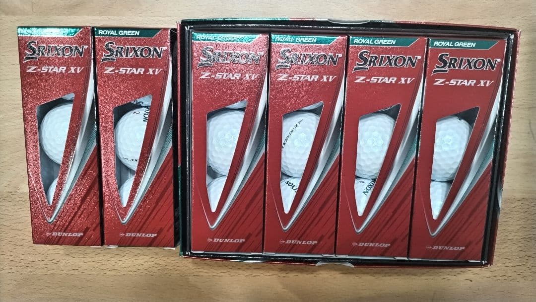 【新品】Srixon スリクソン Z-STAR XV ロイヤルグリーン 18球