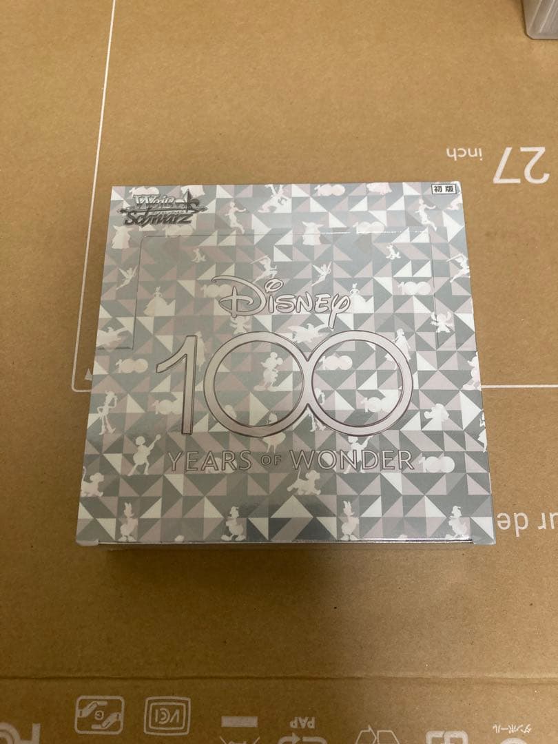 ディズニー 100 1box シュリンク付き ヴァイスシュヴァルツ