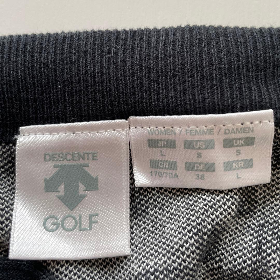 デサント　レディース　ゴルフ　スカート　ブラック