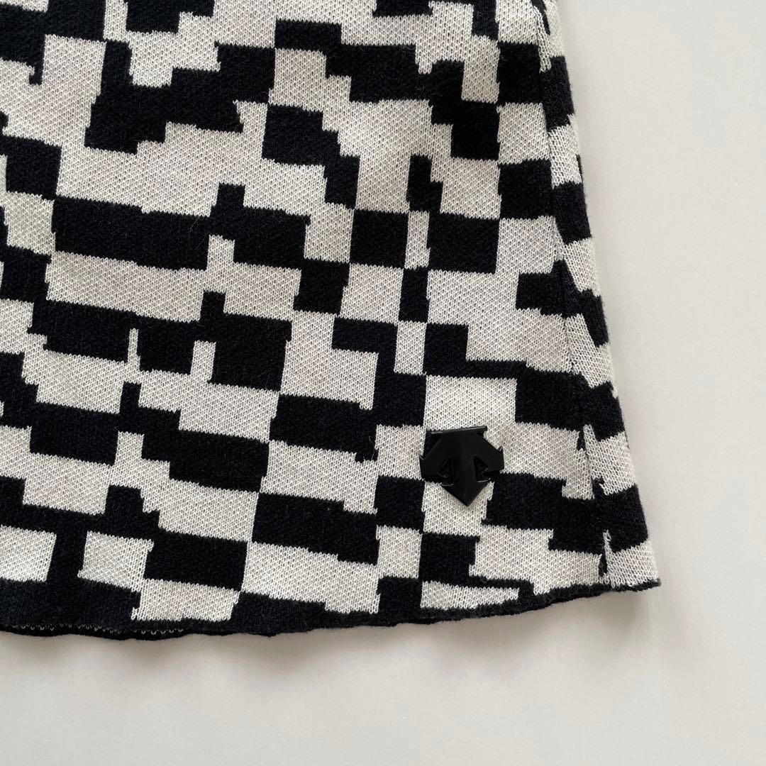 デサント　レディース　ゴルフ　スカート　ブラック