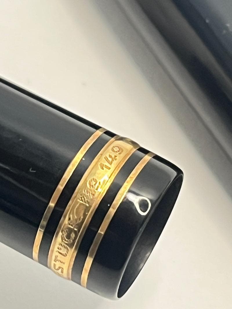 モンブラン マイスターシュテュック 万年筆 ペン先14C 585 #149