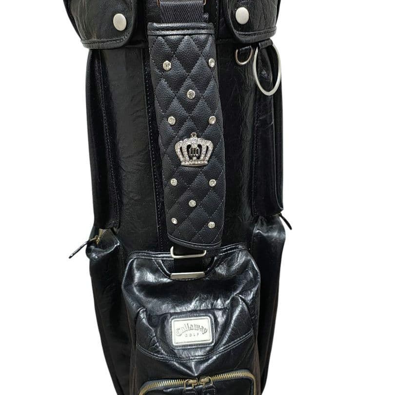 Callaway キャロウェイ ゴルフ キャディバッグ ブラック PUレザー