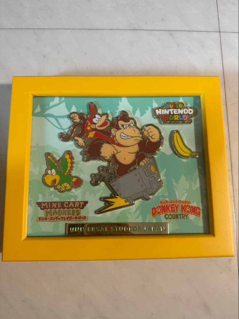 ドンキーコング　ピンバッジ　オブジェ　非売品