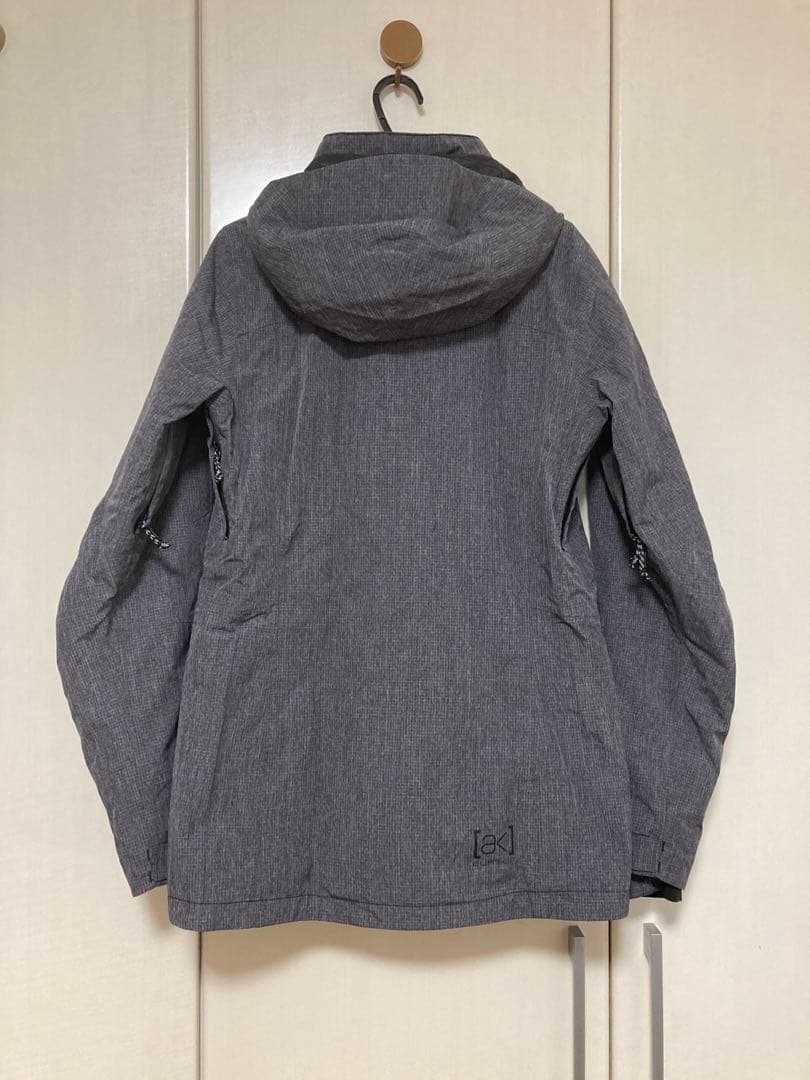 Burton [AK]スノーボードジャケット レディースSサイズ グレー